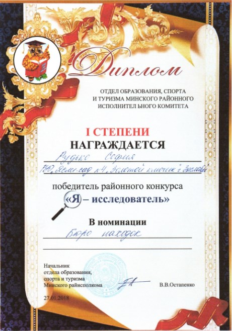 Рисунок. Диплом
