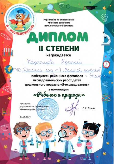 Рисунок. Диплом